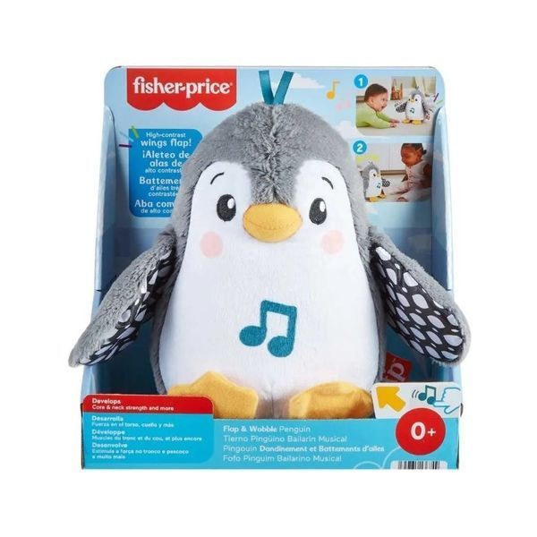 Мʼяка музична іграшка &ldquo;Пінгвіненя" Fisher-Price 01240499 фото