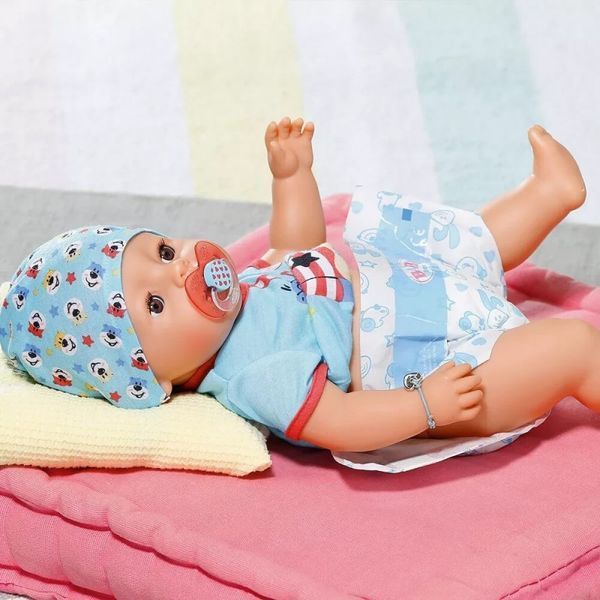 Лялька BABY BORN серії "Ніжні обійми" - ЧАРІВНИЙ ХЛОПЧИК (43 cm, з аксесуарами) 01228250 фото