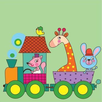 Набор для юного художника &laquo;Малювалка&raquo;, &laquo;Поехали с нами!&raquo;, 20*30 см, ROSA KIDS N0000136 579714 фото