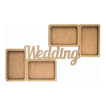 Заготовка рамка &bdquo;Wedding&ldquo;, МДФ, 50х28х0,6см, ROSA TALENT 571880 фото