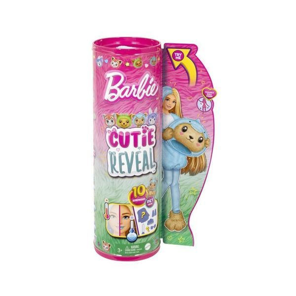 Лялька Barbie "Cutie Reveal" серії "Чудове комбо" &ndash; ведмежа в костюмі дельфіна 01238968 фото