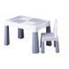 MF-001-106 Набір столик + 1 стілець "MULTIFUN",сірий Tega baby 01237131 фото 1