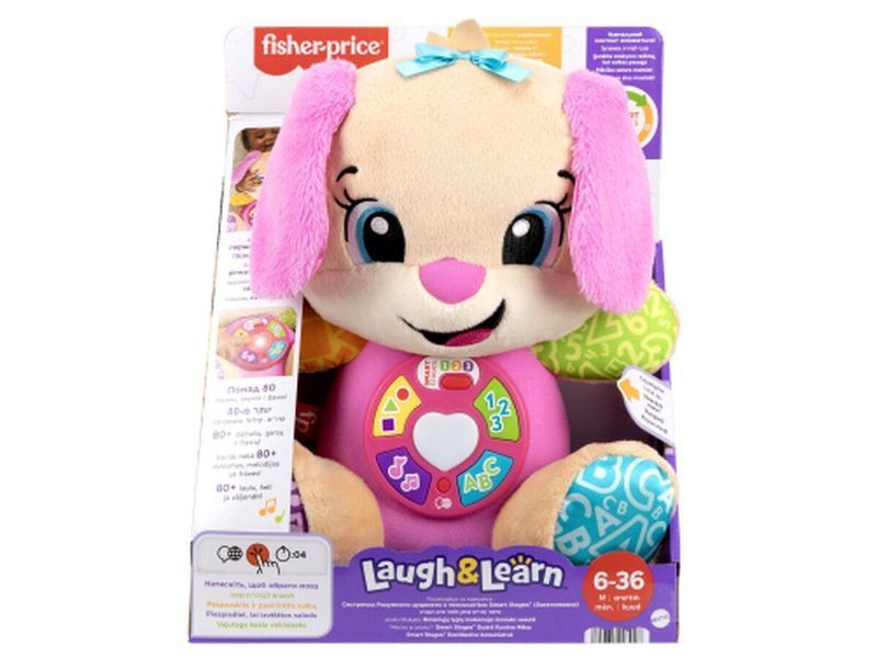 Сестренка Умного щенка с технологией Smart Stages (многоязычная) Fisher-Price 01252557 фото