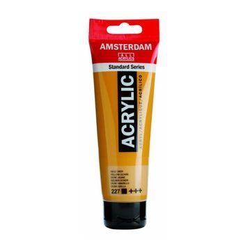 Фарба акрилова AMSTERDAM, (227) Охра жовта, 120 мл, Royal Talens 247738 фото