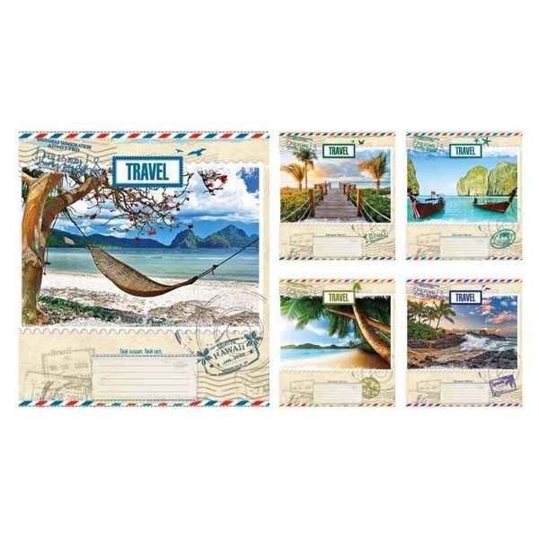 Зошит Поділля "Лайтгрін" 96 л., клітинка 016736 фото