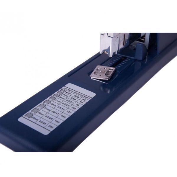 Степлер Buromax BM.4288-02 посиленої потужності, №23, 240 арк., синій 01058652 фото