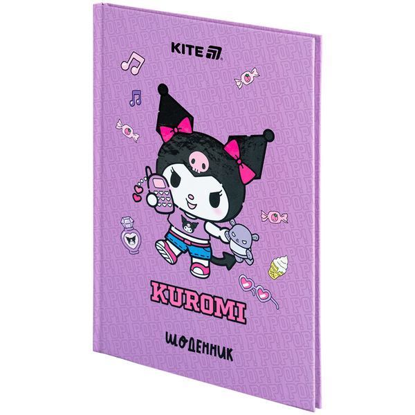 Щоденник шкільний Kite Kuromi HK25-262-3, тверда обкладинка 01252757 фото