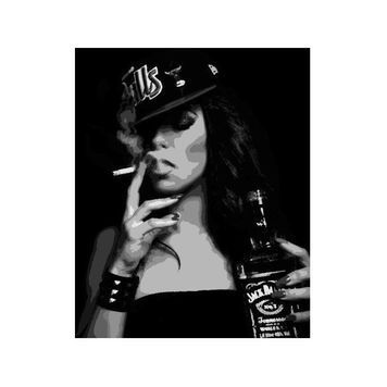 Картина по номерах "Вечірка з Картина по номерах "Вечірка з Jack Daniels", 40*50 PN0419", 40*50 PN0419 01218108 фото