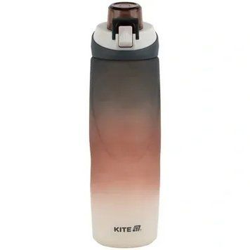 Пляшечка для води 760 мл, сіро-коричнева KITE K26-1200-3 01259733 фото
