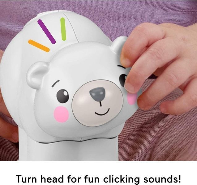 Полярний ведмедик "Повзи за мною" Fisher-Price INFANT JDL63 01254760 фото