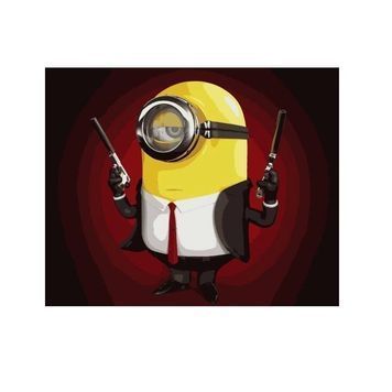 Картина по номерах "Міньон 007", 40*50 PN2035 01218090 фото