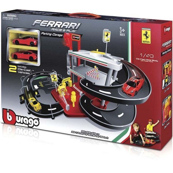 Ігровий Набір - Гараж Ferrari 3 Рівня (1:43) [18-31204] 593374 фото