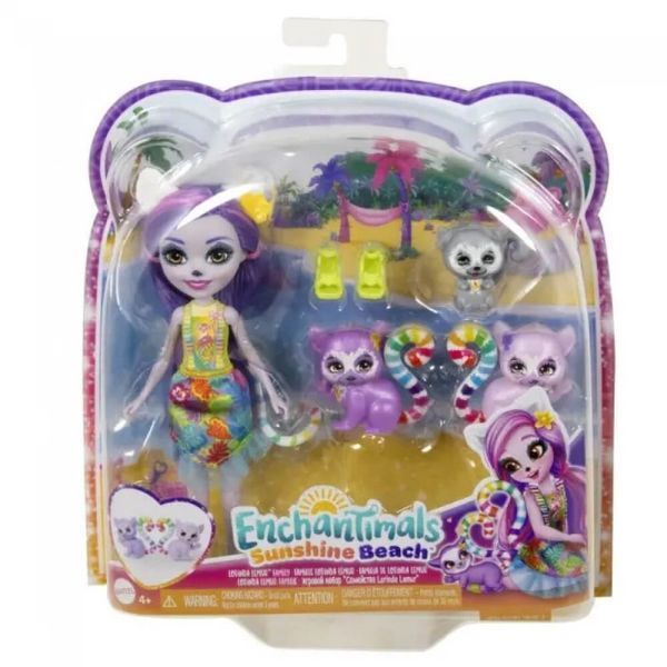 Игровой набор &laquo;Семья Лемура Лоринды&raquo; Enchantimals &laquo;Семья Лемура Лоринды 01238949 фото