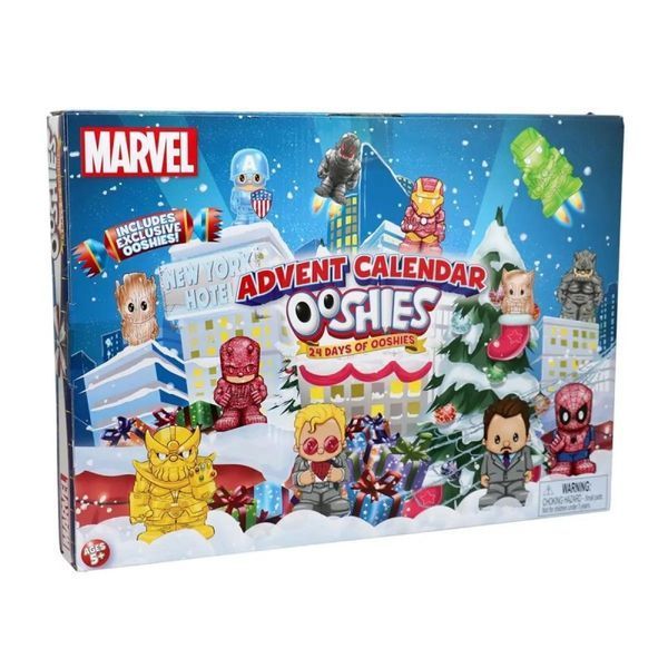 Набір ігрових фігурок OOSHIES &ndash; АДВЕНТ-КАЛЕНДАР МАРВЕЛ (24 фігурки) 01236585 фото