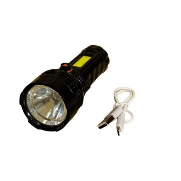 Ліхтар Panther PT-8915B, 2 режими, 3W LED (акумуляторна батарея, зарядж. від USB) 01224372 фото