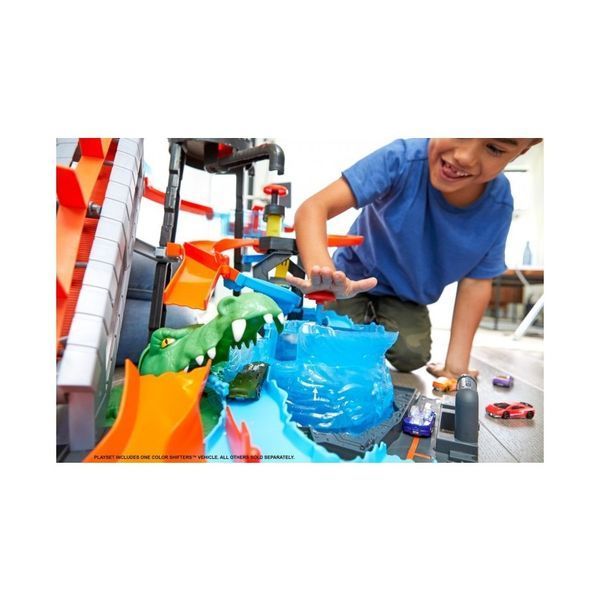 Игровой набор "Водонапорная башня" Взрыв цвета "серии" Измени цвет "Hot Wheels 915791 фото