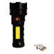 Ліхтар Panther PT-8915B, 2 режими, 3W LED (акумуляторна батарея, зарядж. від USB) 01224372 фото 1
