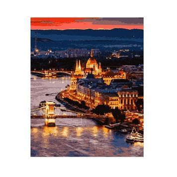 Картина по номерах "Чарівний Будапешт", 40*50 PN4370 01218121 фото