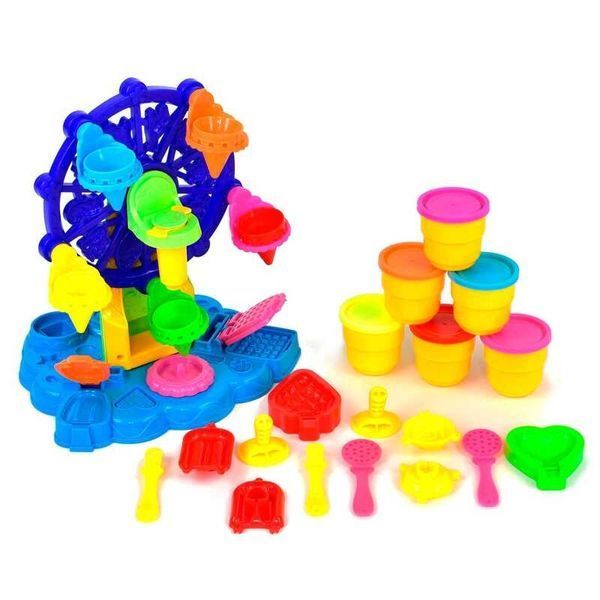 гр Тесто для лепки 7223 "Замок солодощів" (12) в коробке "FUN GAME" [65215] 01089383 фото