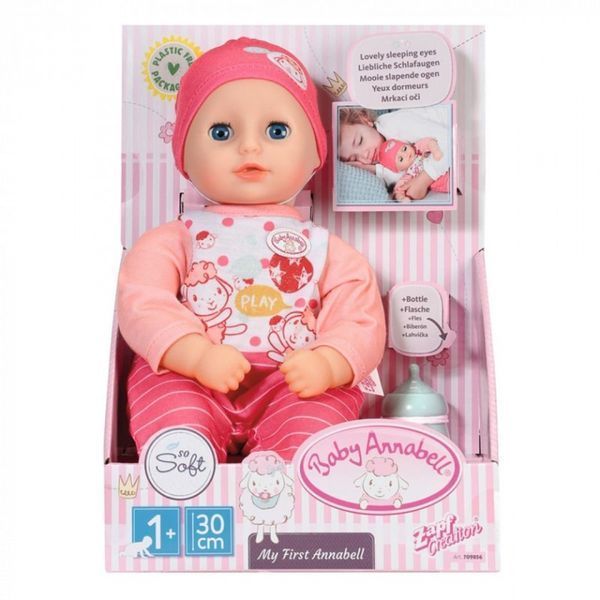 Лялька MY FIRST BABY ANNABELL - МОЄ ПЕРШЕ МАЛЯТКО (дівчинка, 30 cm) 01240919 фото