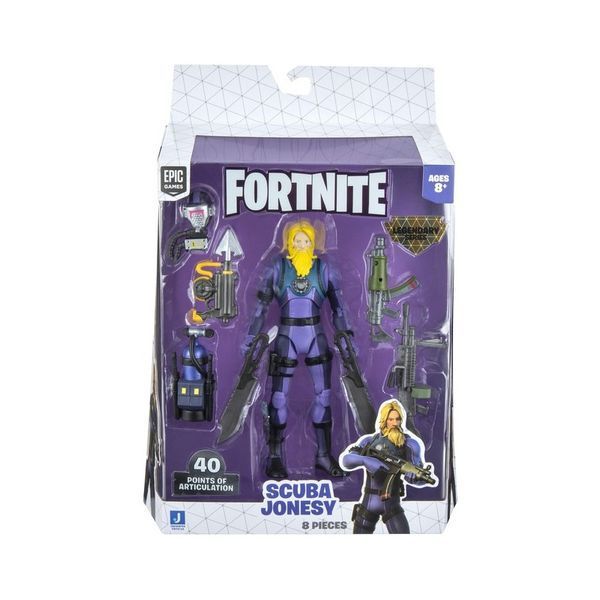 Коллекционная фигурка Fortnite Legendary Series Scuba Jonesy, 15см FNT0734 01242421 фото