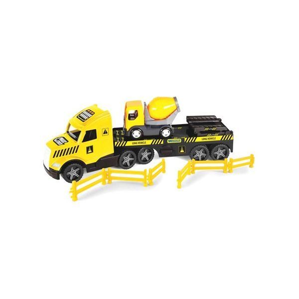 Грузовик Wader Magic Truck Technic с бетономешалкой (36460) 01123397 фото