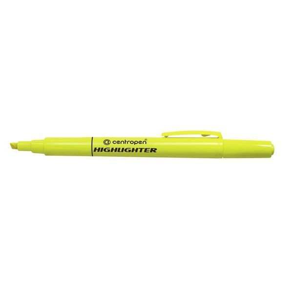 Текстовиділювач Centropen Highlighter 8722 1-4мм клиноподібний (10) ВВ 562406 фото