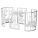 Ліжечко Smart Bed Round 72/100 біле,серця,без отворів 100001000004/1349003 01173796 фото 3
