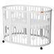 Ліжечко Smart Bed Round 72/100 біле,серця,без отворів 100001000004/1349003 01173796 фото 5