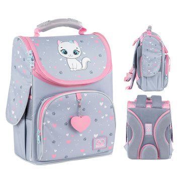 Рюкзак школьный каркасный GoPack Education Kitten Princess GO25-5001S-3 01252464 фото