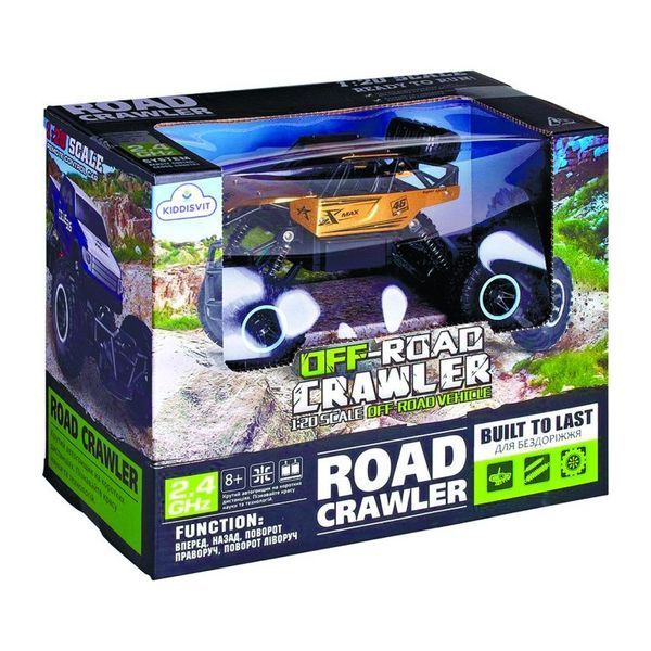 Автомобиль на р/у Sulong Toys 1:20 Off-Road Crawler Rock Sport Золотой (SL-110AG) (6900006510548) 01191542 фото