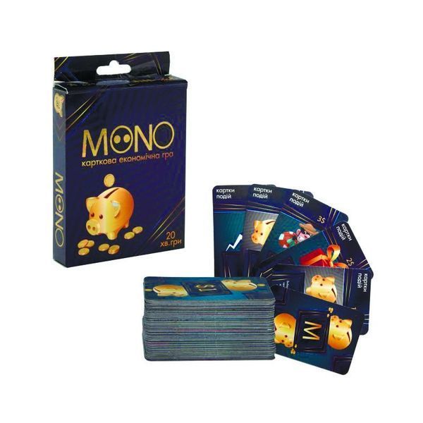 Карткова гра Strateg Mono українською (30569) 01214988 фото