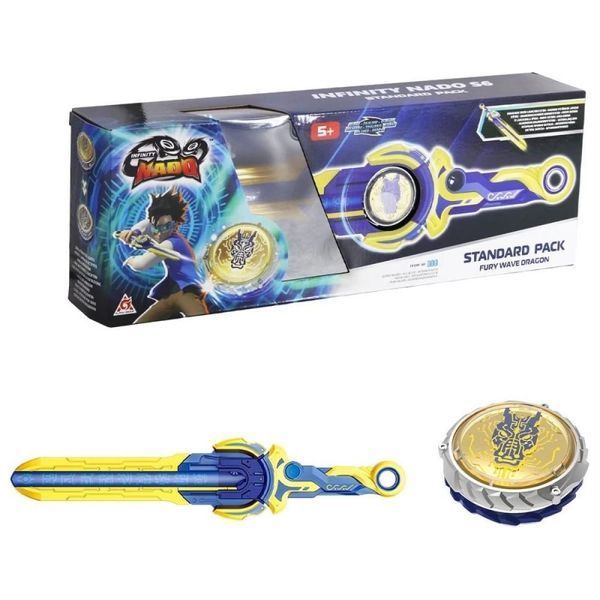 Дзиґа Infinity Nado VI Standard Pack Лютий Дракон (Fury Wave Dragon) EU654121 01242406 фото