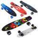 Скейт Пенни борд С 70822 (8) Best Board, 4 вида, дека с ручкой, подшипники ABEC-7, колеса СВЕТЯЩИЕСЯ 01089696 фото 1