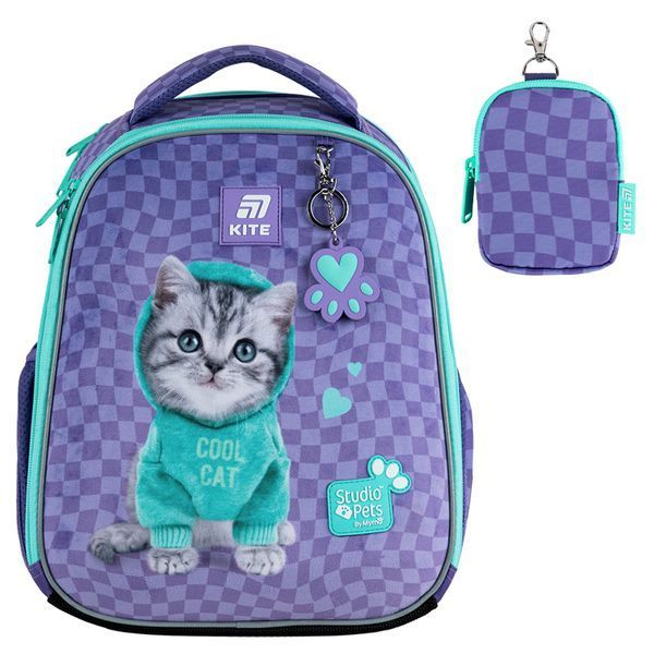 Рюкзак шкільний каркасний Kite Education Studio Pets SP25-555S-2 01252841 фото