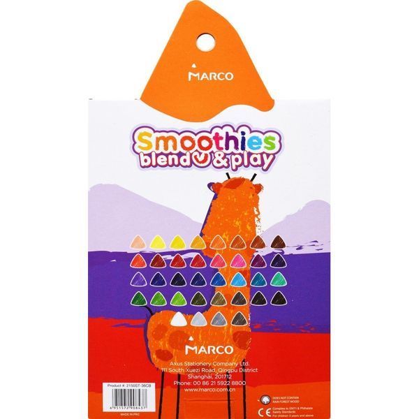 Карандаши цветные Marco Smoothies blend play 2150-36CB 590537 фото