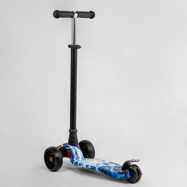 Самокат триколісний MAXI S 11102 (1) "Best Scooter", знімне кермо 01218172 фото