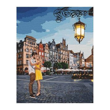 Набір для розпису по номерах. "Побачення в Гданську" 40*50см КНО4755 01156135 фото