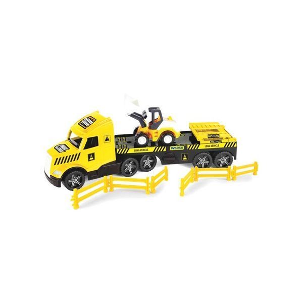 Вантажівка Wader Magic Truck Technic з бульдозером (36430) 01123394 фото