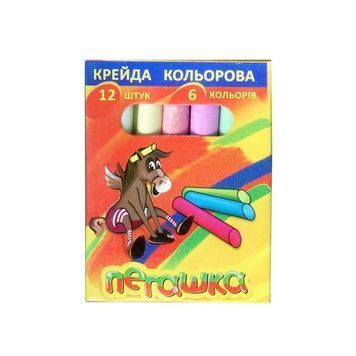 Крейда Кольорова Пегашка JL006C (20) 233853 фото