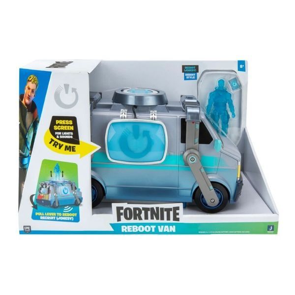 Игровой набор Fortnite Deluxe Feature Vehicle Reboot Van, Jonesy FNT0732 01242451 фото