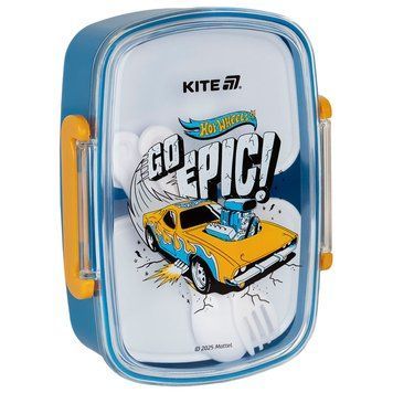 Ланчбокс з наповненням Kite Hot Wheels HW25-181, 750 мл 01253562 фото