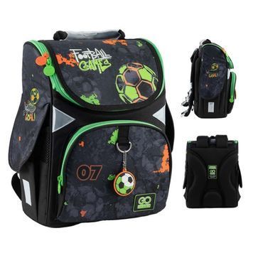 Рюкзак GoPack Education каркасный GO24-5001S-5 Football Game 01241834 фото