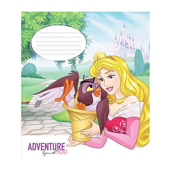 Зошит Школярик 24 лін глітер "Disney" "Star" (10/25/400) 101399 фото