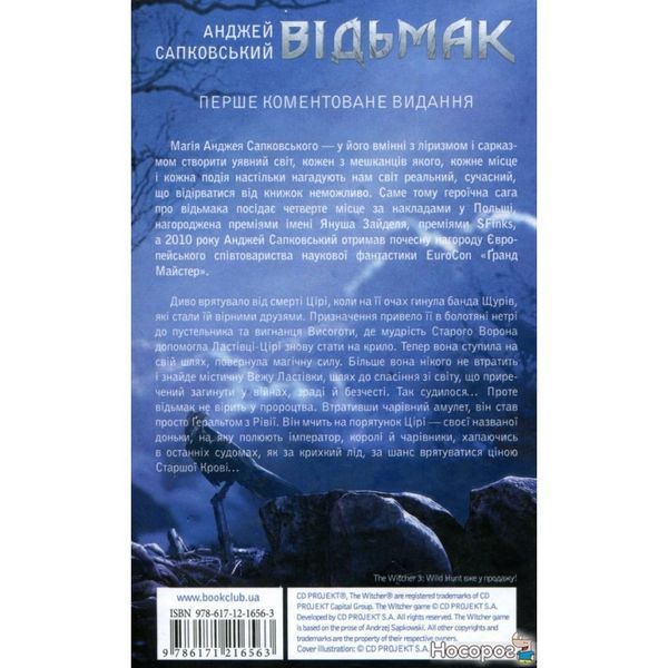 Ведьмак. Башня Ласточки. книга 6 568108 фото