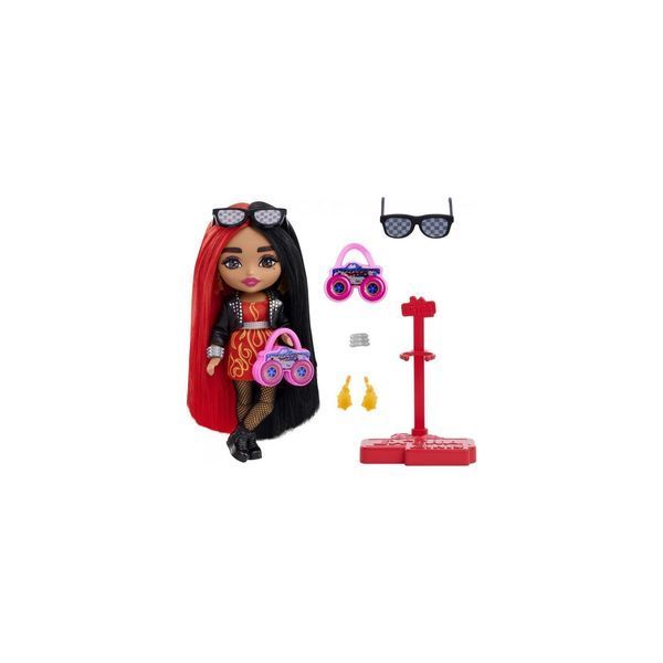 Лялька Barbie Extra Mini леді-рокстар 01233813 фото