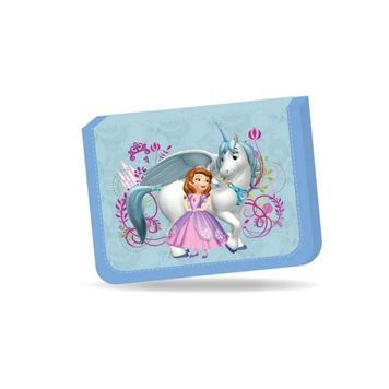 Пенал ткан., 1 від.2 відв Disney SOFIA, 21*13,5*4см., Leader 930509 01192337 фото