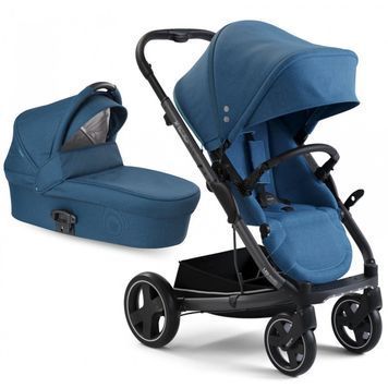 Акционный комплект Люлька+Коляска+Адаптер X-Pram light 2.0 - PETROL BLUE 01238510 фото