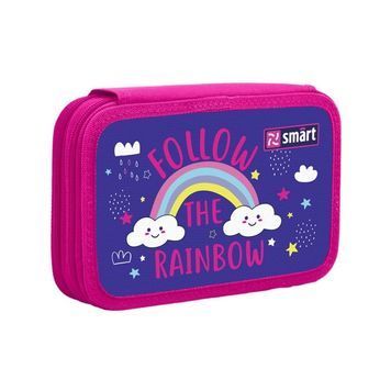 Пенал твердый SMART двойной HP-01 "Follow the rainbow", фиолетовый 532818 01151392 фото