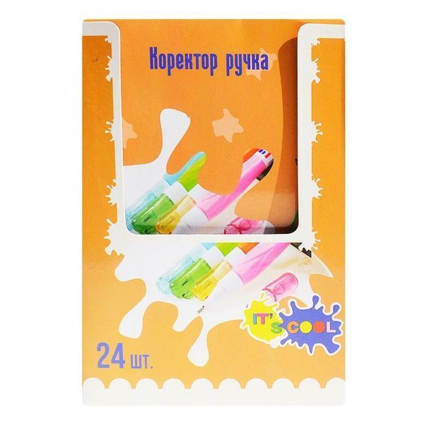Коректор-ручка It's cool 818-Р з мет.након., 4 мл. (24/864) 249843 фото